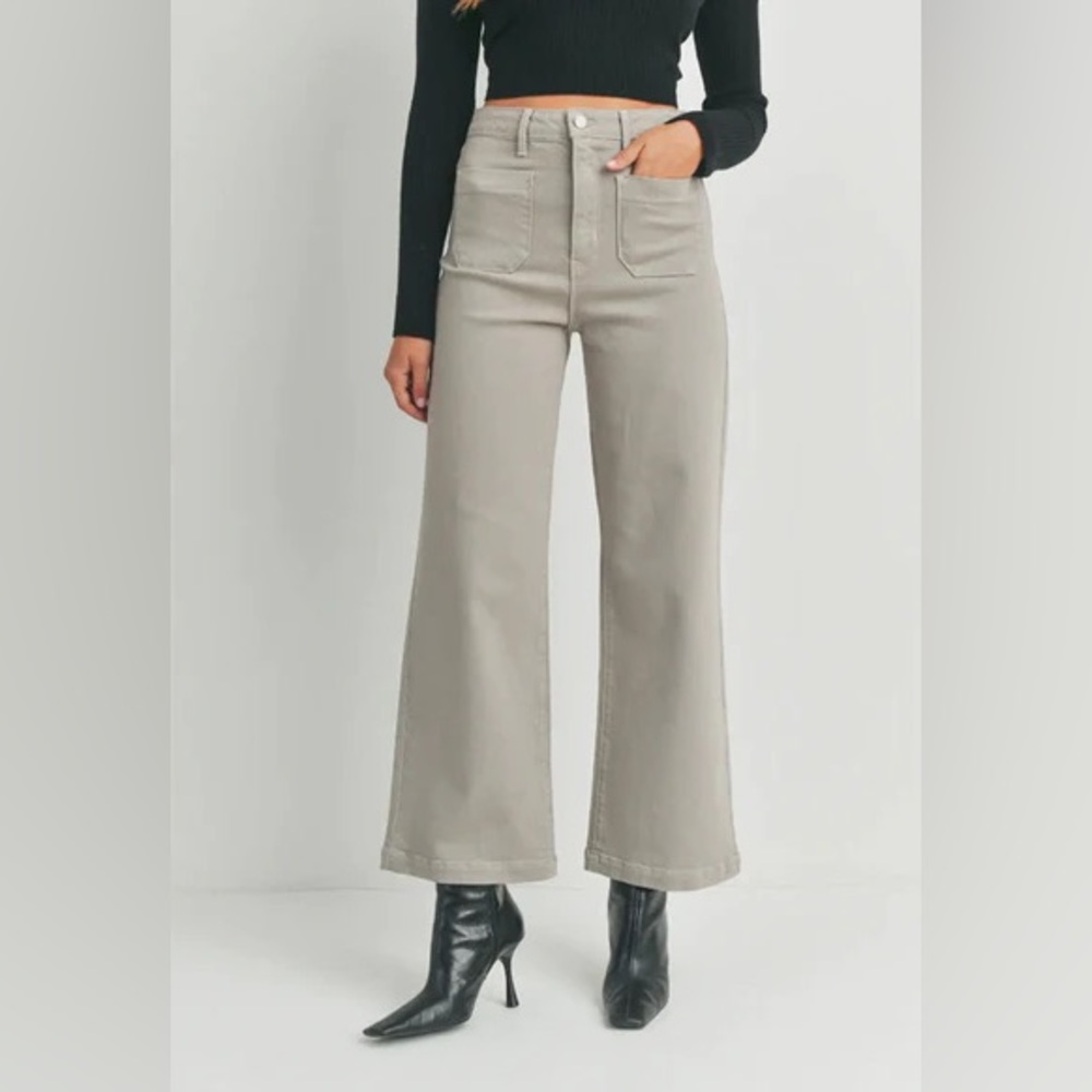 Just Black Wide Leg Pants